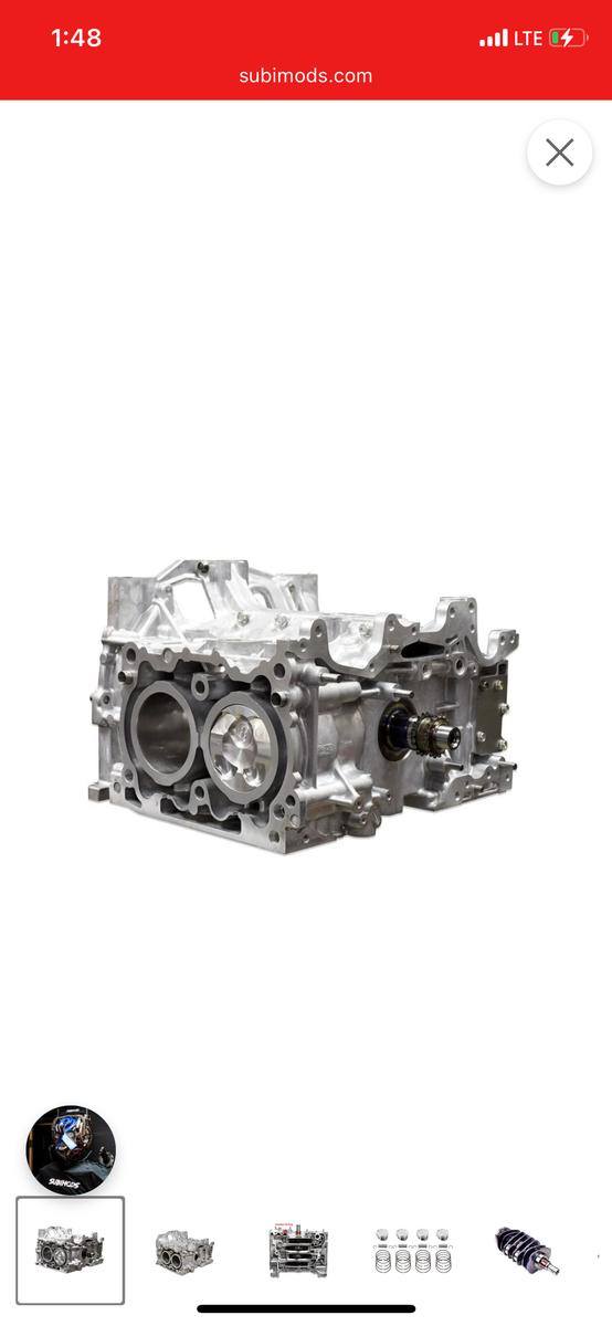 IAG 600 FA20 DIT SUBARU SHORT BLOCK FOR 2015-21 WRX - 600 BHP