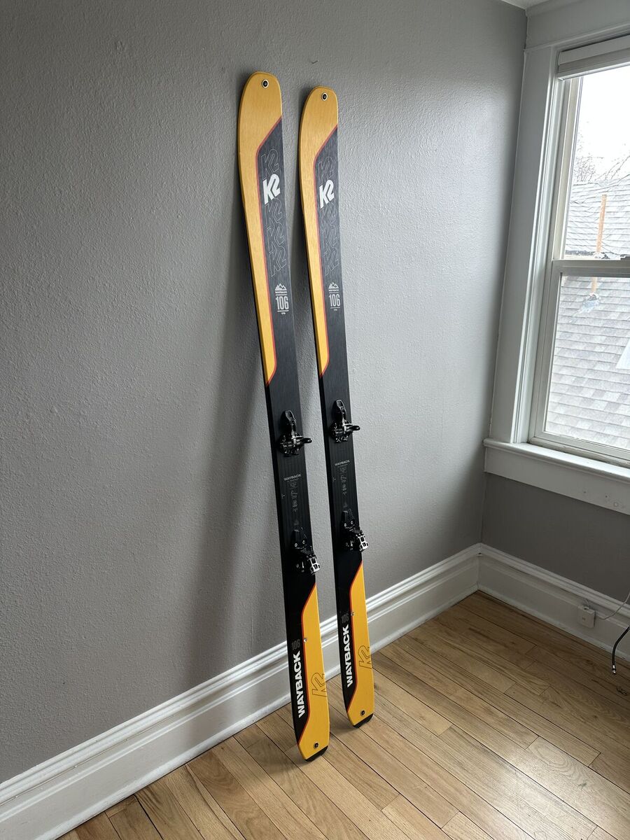 K2 Wayback 106 Men’s Skis 179cm & Atomic Backland Tour Bindings