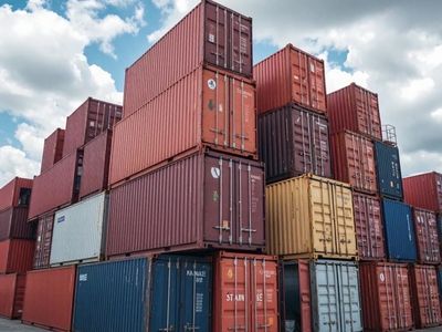Shipping container 8x40 9’6 used CW