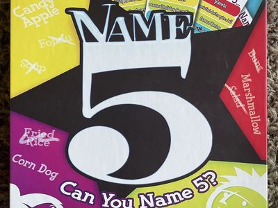 Name 5: Can You Name 5? Board Game by Endless Games - Fun for All Ages 12+