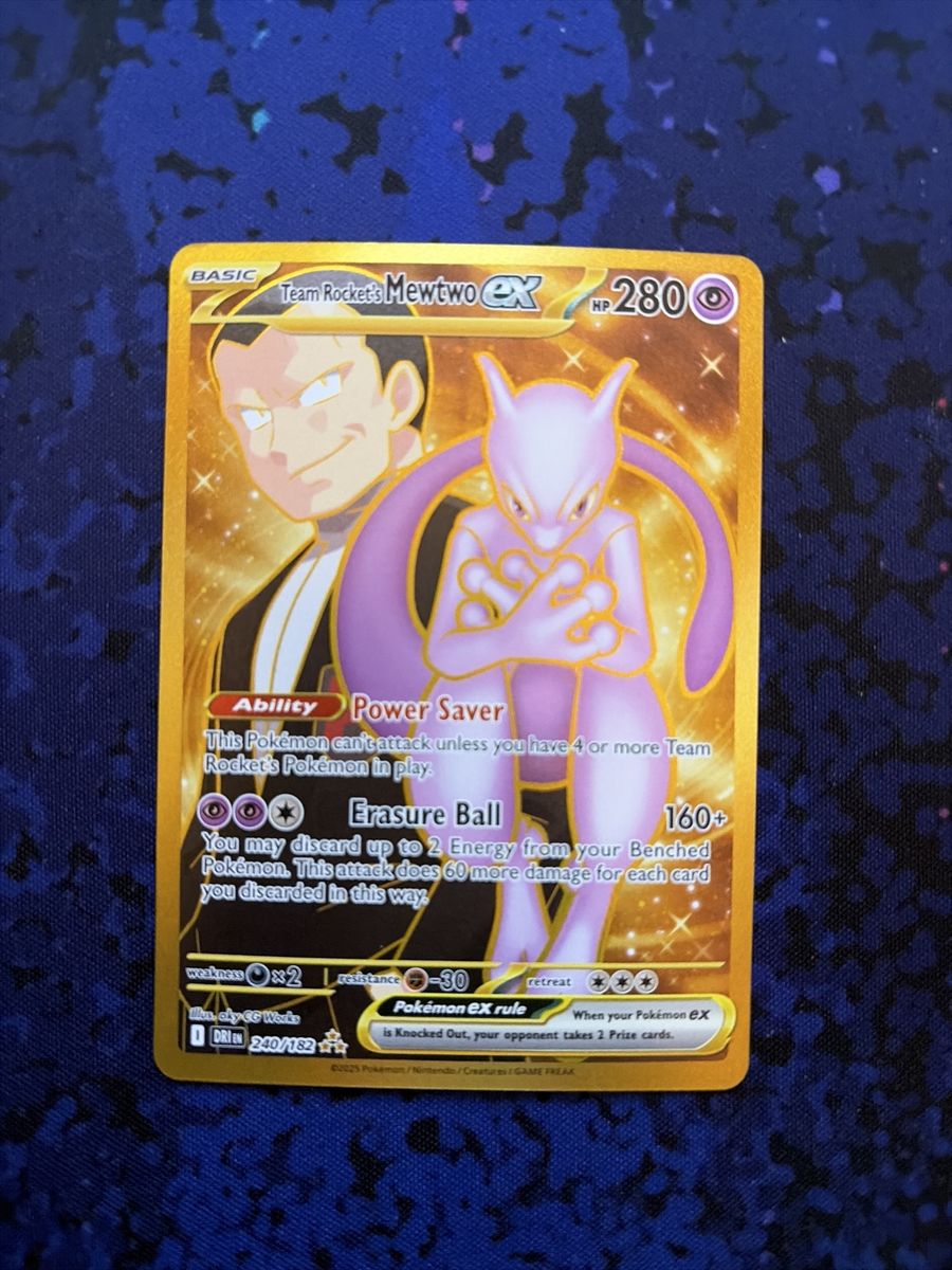 Team Rockets Mewtwo ex