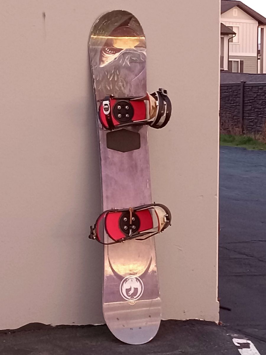 Vintage Enduro Snowboard + bindings