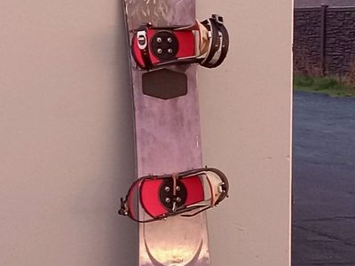 Vintage Enduro Snowboard + bindings
