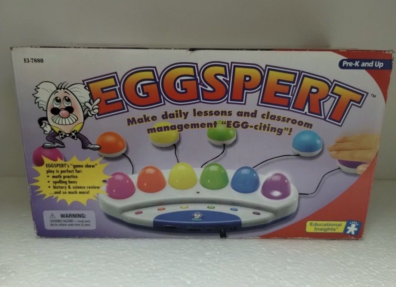 Educational Insights Eggspert Quiz Buzzer