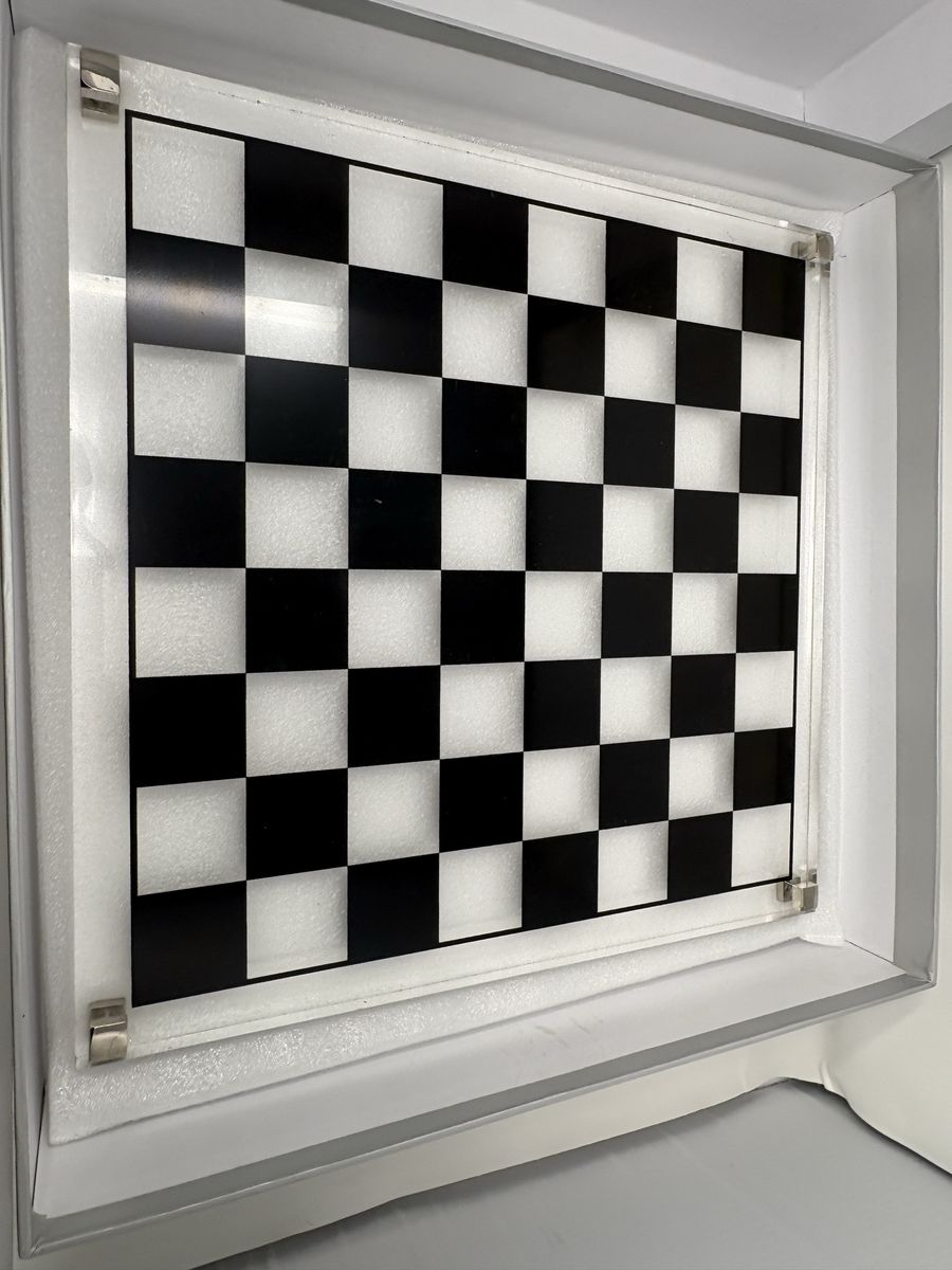 Z Gallerie Acrylic Chess Set