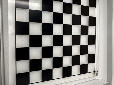 Z Gallerie Acrylic Chess Set