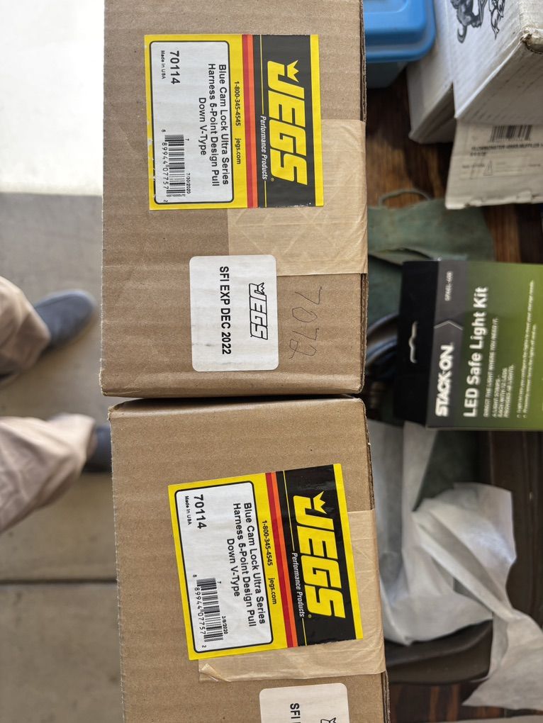 Jegs Best  Cam Lock 5 Point  Seat Belts