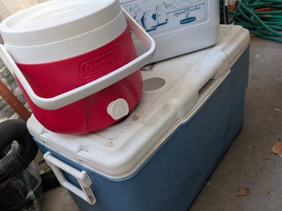 assorted coolers