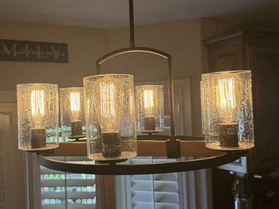 Rustic chandelier