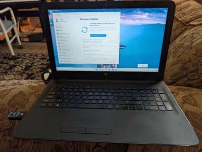 HP 15” Laptop – 256GB SSD, 8GB RAM – $100 Cash