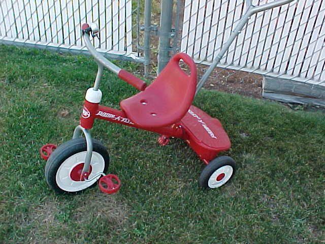 Radio Flyer child trike...with optional push feature and trunk