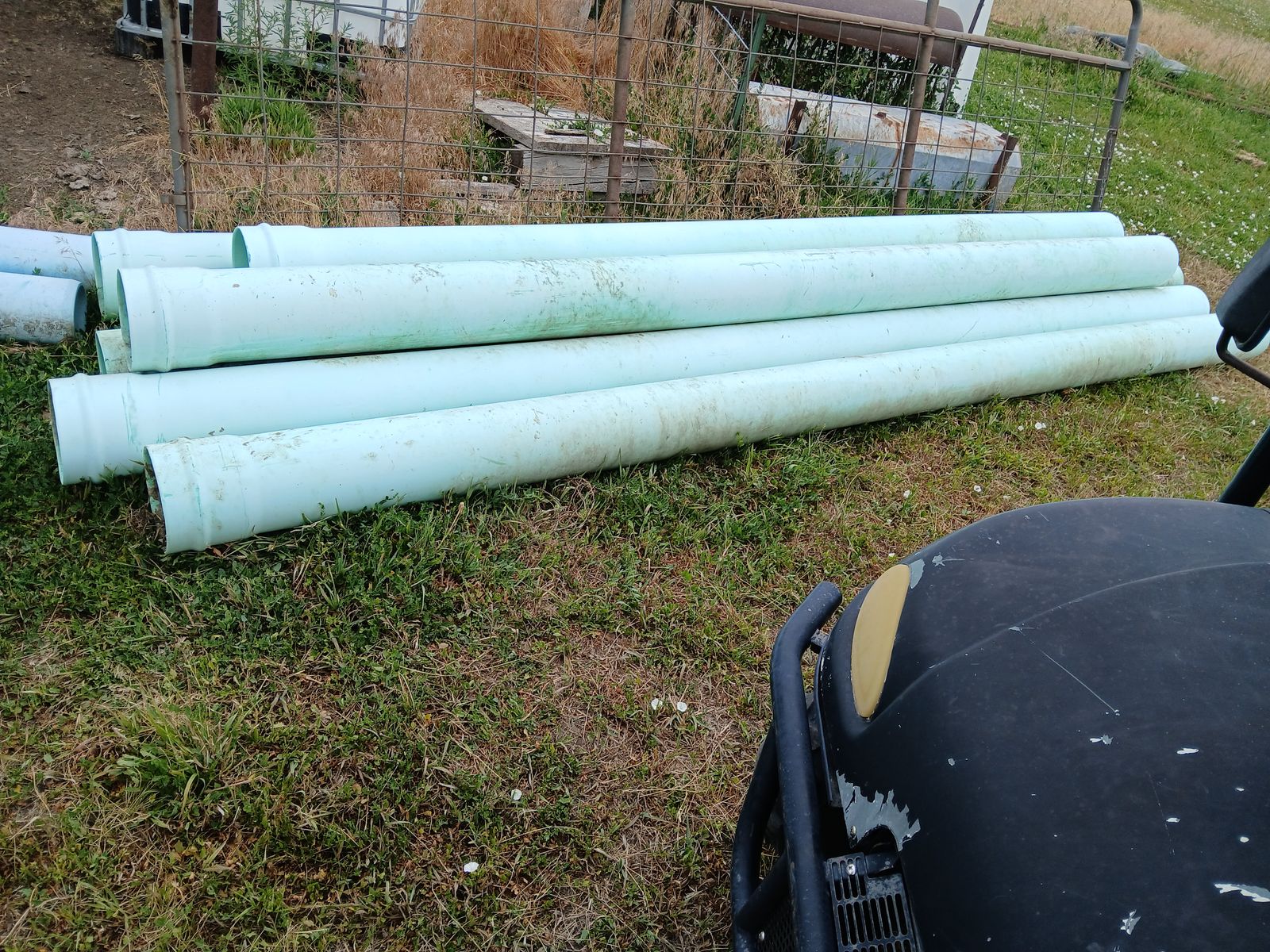 8 inch & 6 inch SDR35 pipe, extra, never used