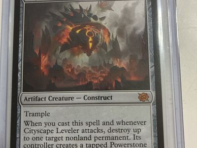 Magic: The Gathering Cityscape Leveler MTG BRO 233/287 Artifact Creature Construct Unearth 8/8