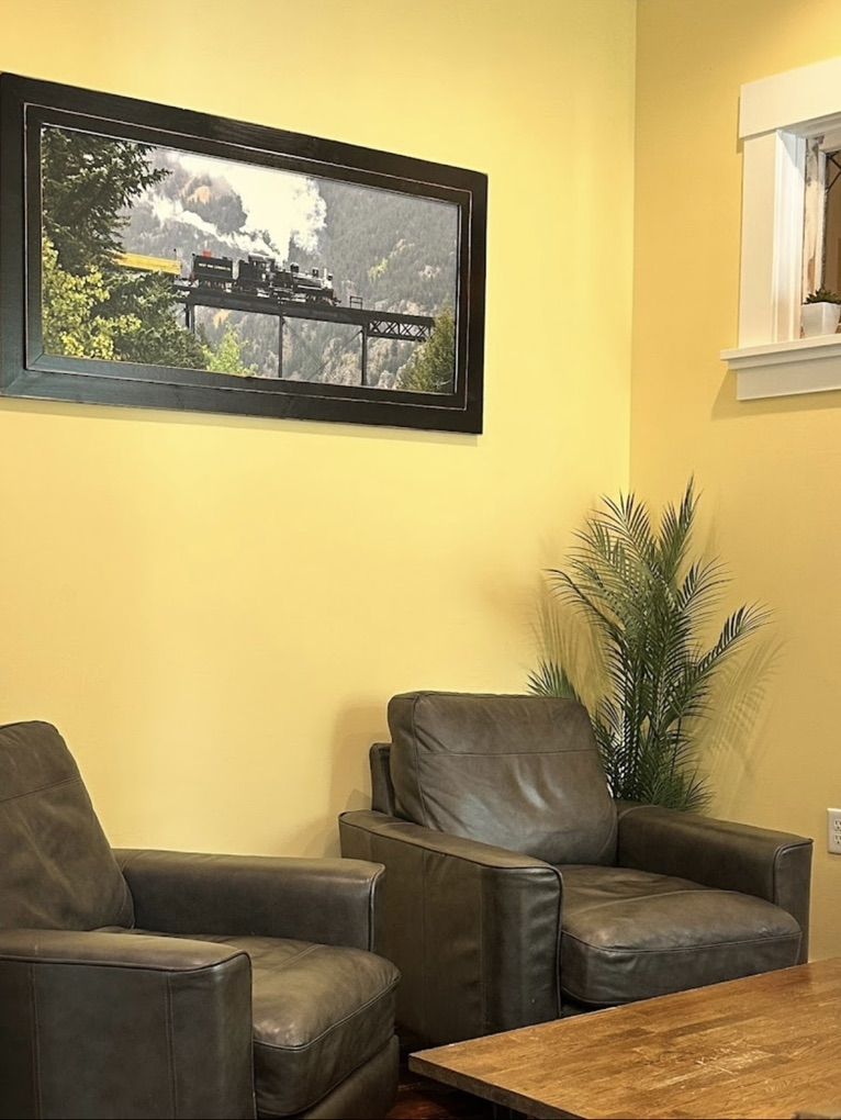 Smokey blue Accent Chairs