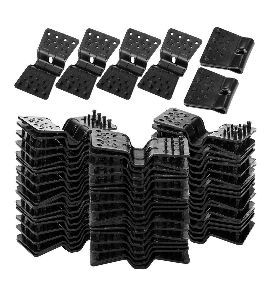 New, 250 Pcs Bird Netting Mounting Clips