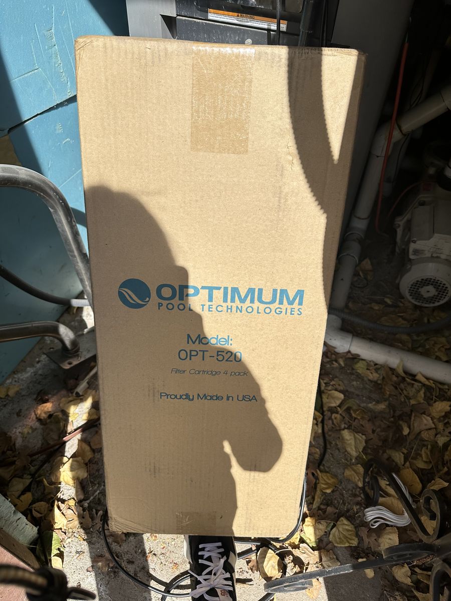 Optimum Pool Technologies OPT-520 Filter Cartridge 4 Pack