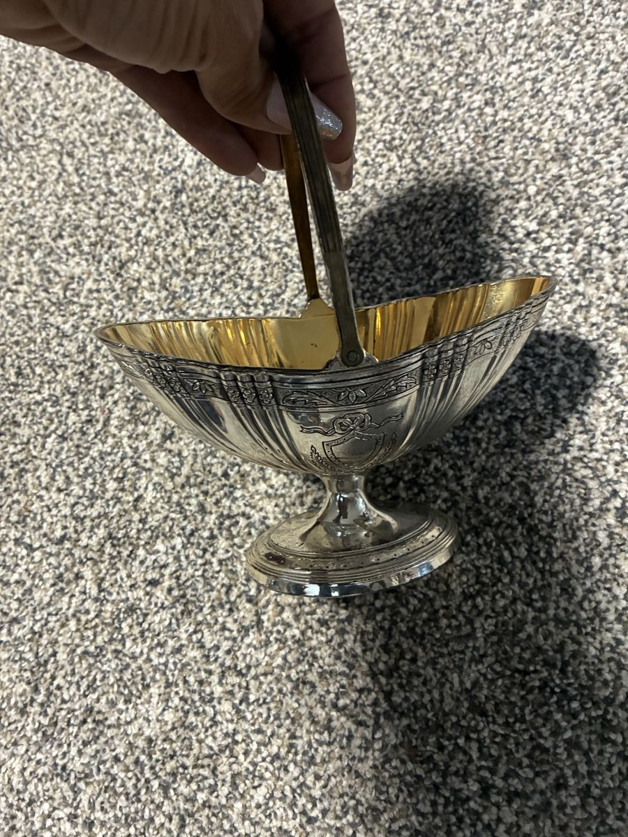 Vintage Pure Silver Gravy Boat