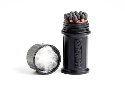 Wholesale Waterproof Survival Match Case with Windproof Matches