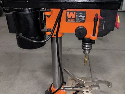 WEN 4208 8-Inch 5-Speed Drill Press with Depth Stop Adjustment