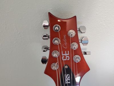 PRS SE Custom 24 7-String 2012 - 2014 - Vintage Sunburst