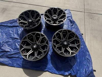 4Play 4P80R 20x10 Wheels 8x180 - Fits 2020+ GMC/Chevy 2500HD & 3500HD