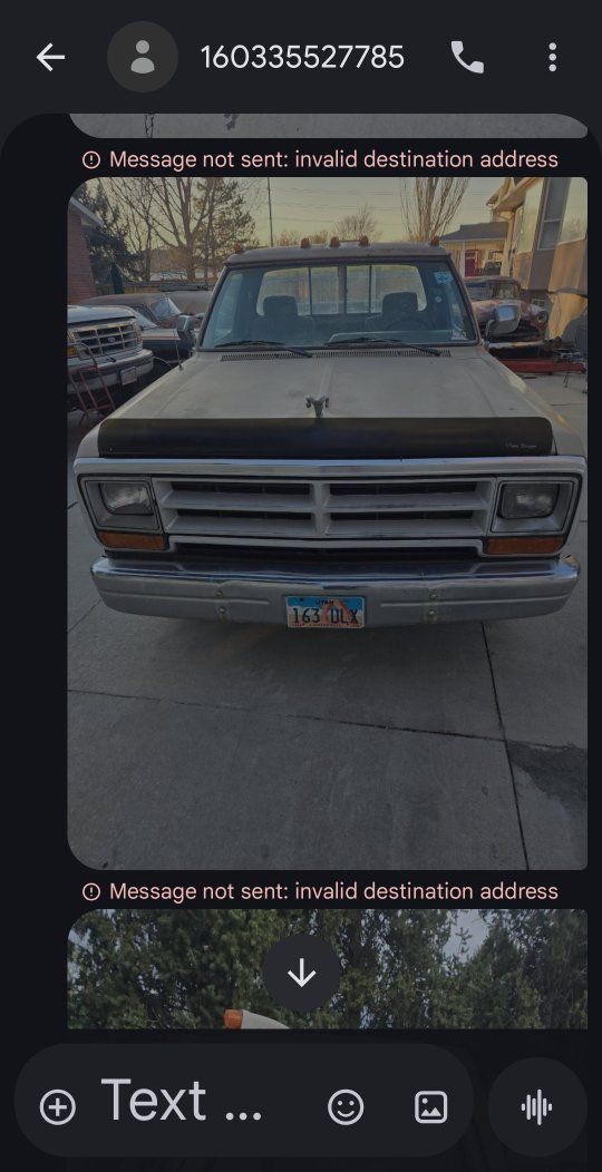 1990 Dodge RAM 350 Base