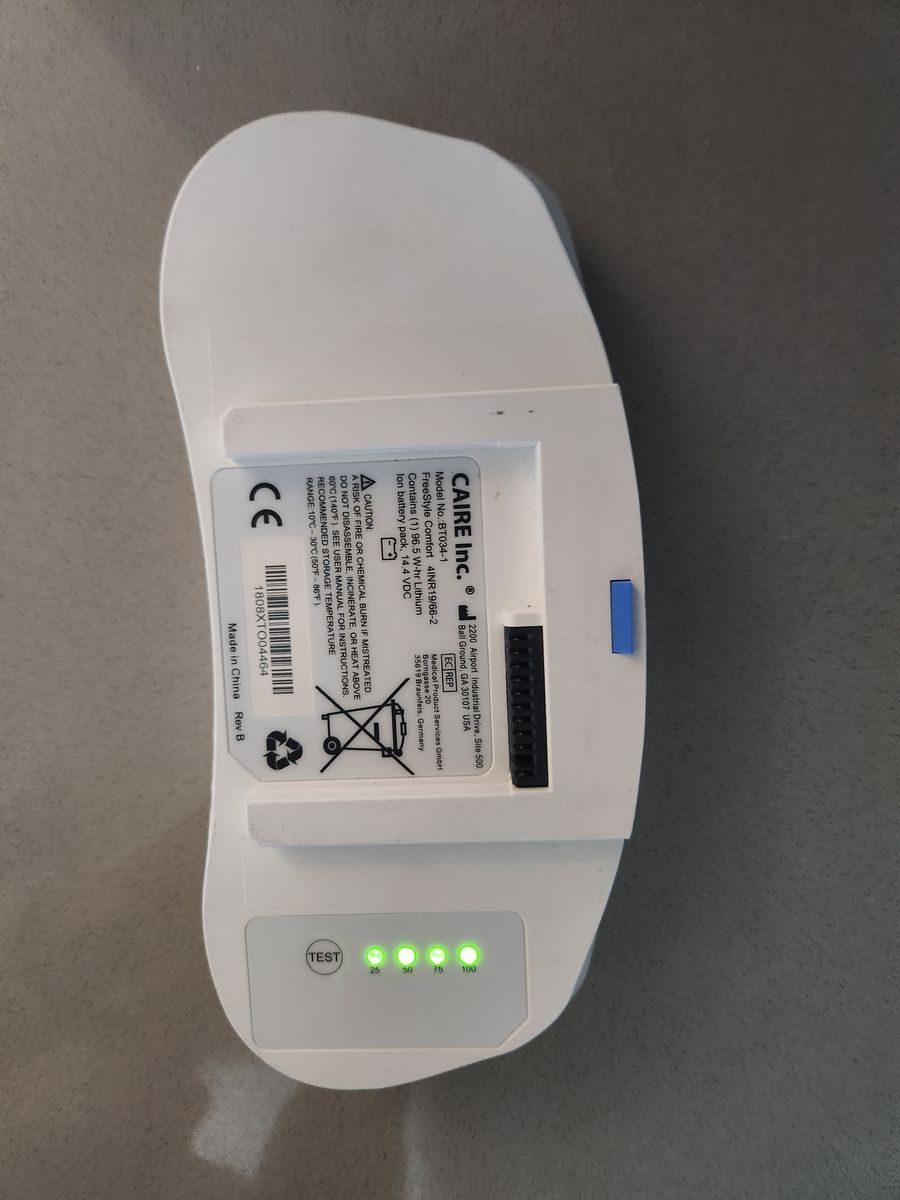 2 Caire FreeStyle Portable concentrator batteries