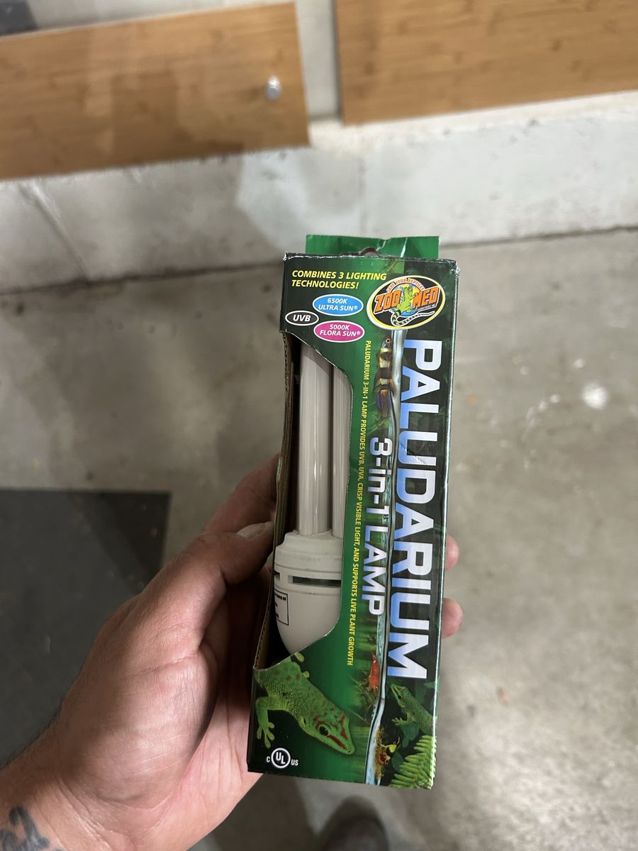 Paludarium 3-in-lamp