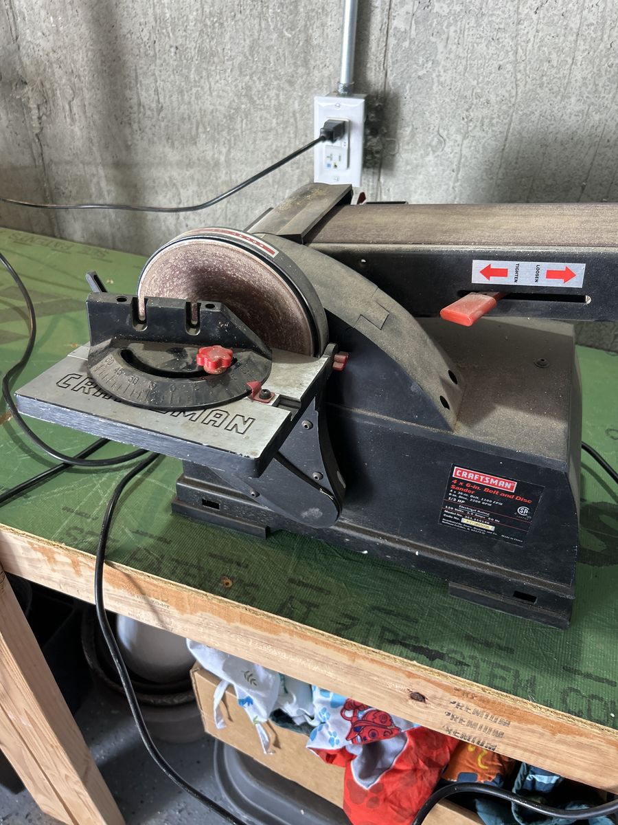 4 x 6 in. Belt and Disc Sander