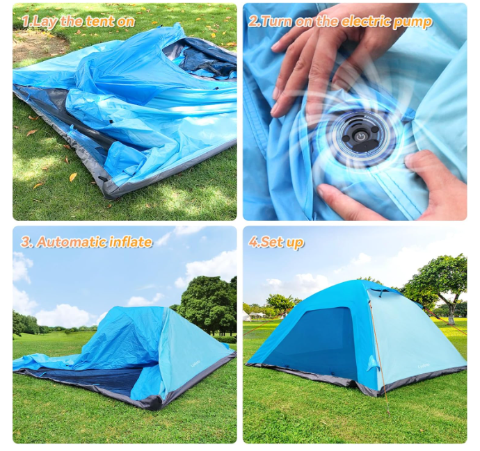 New in box Automatic Inflatable Camping