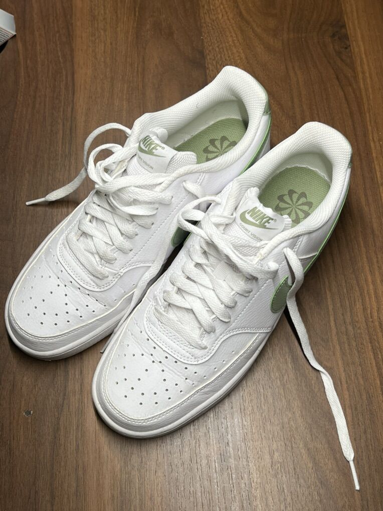 NIke Court Vision Low Next Nature White/Green