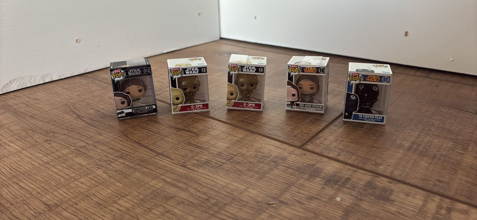 Bitty-Pop Star Wars figures