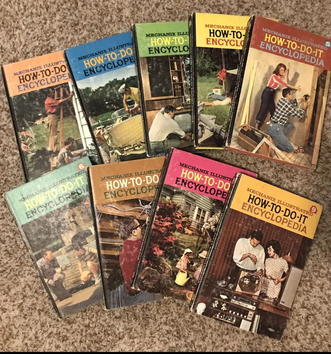 Vintage how to do it encyclopedias