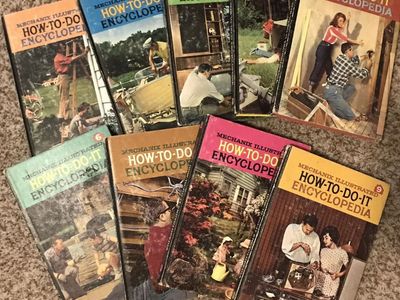 Vintage how to do it encyclopedias