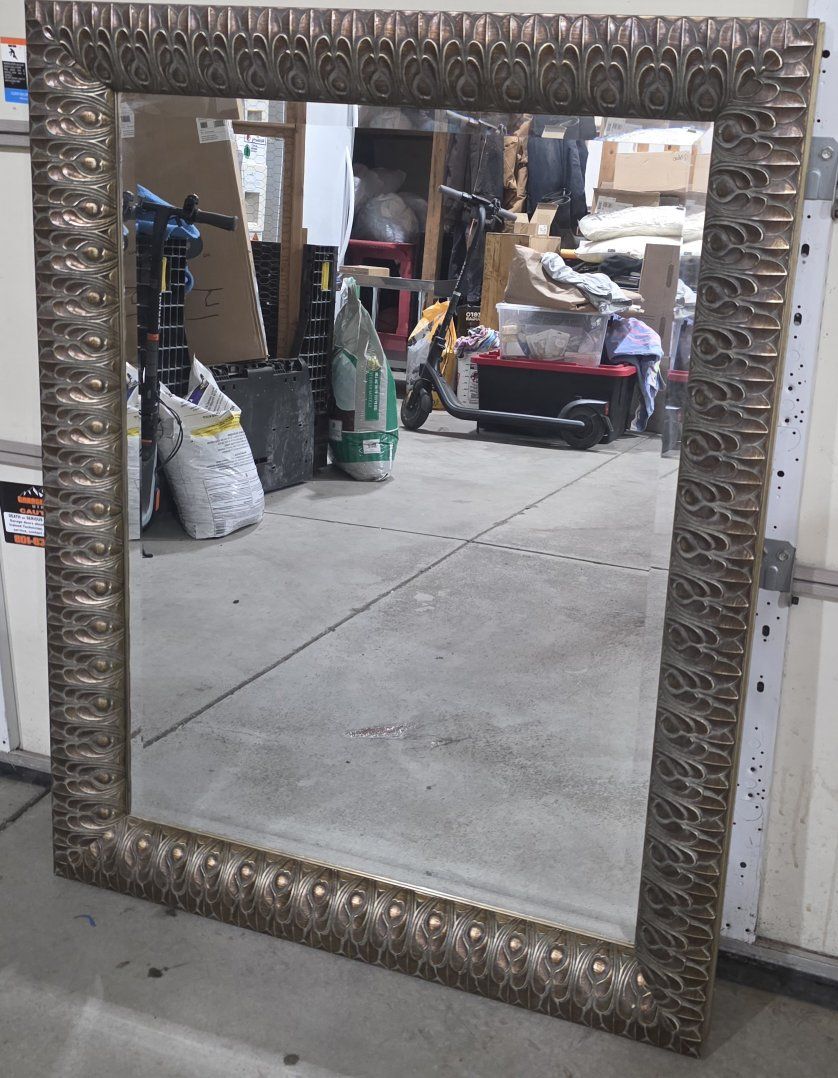 Large Heavy Decorative Wall Mirror