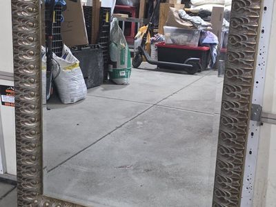 Large Heavy Decorative Wall Mirror