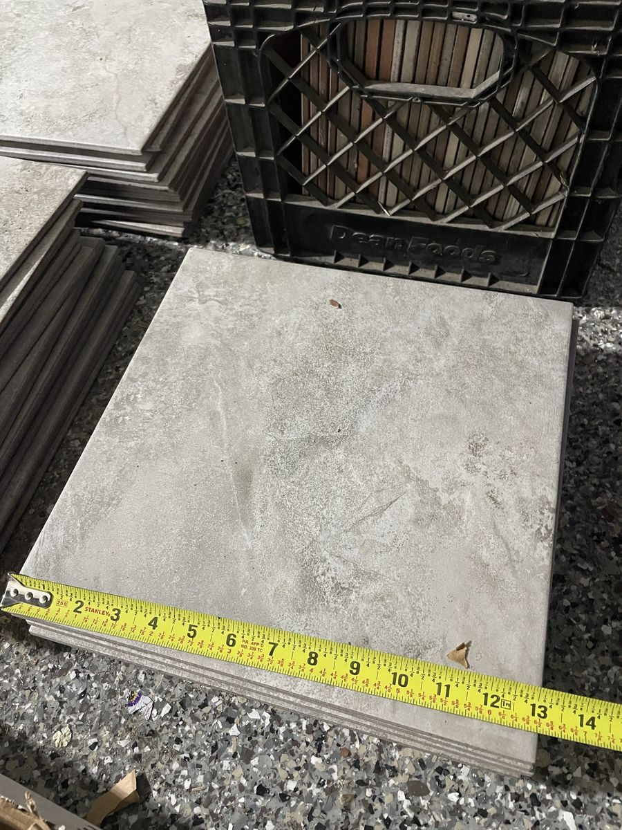 Beautiful natural grey ceramic tile 100 sqft