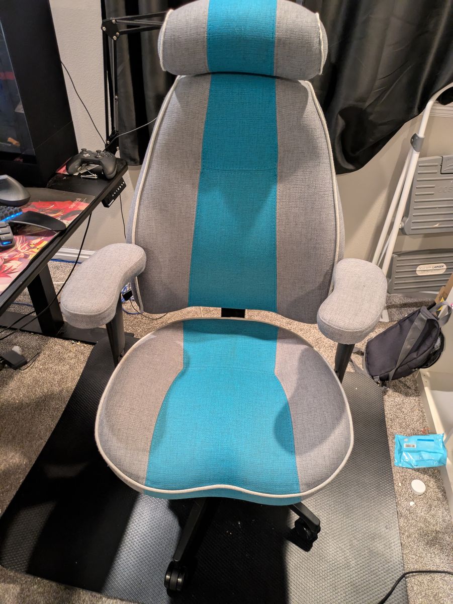 Lifeform Custom Midback Executive Office Chair w/ neck rest and swivel arms