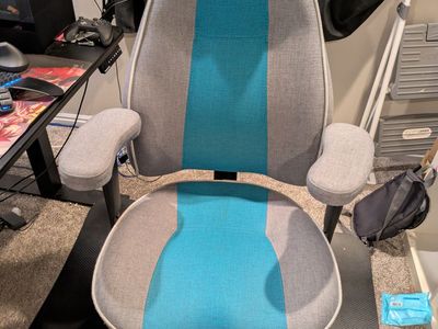 Lifeform Custom Midback Executive Office Chair w/ neck rest and swivel arms