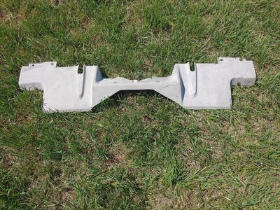 69-73 C3 Corvette Rear Exhaust Panel GM #3977870