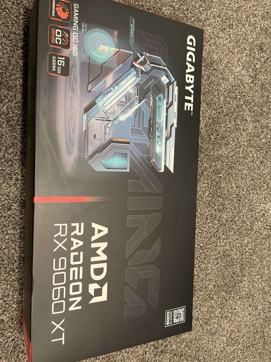 Gigabyte Radeon 9060XT 16GB - Brand New