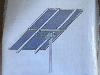 Two Panel Top of Pole Adjustable Mount Kit RPS-TPM-2P-S