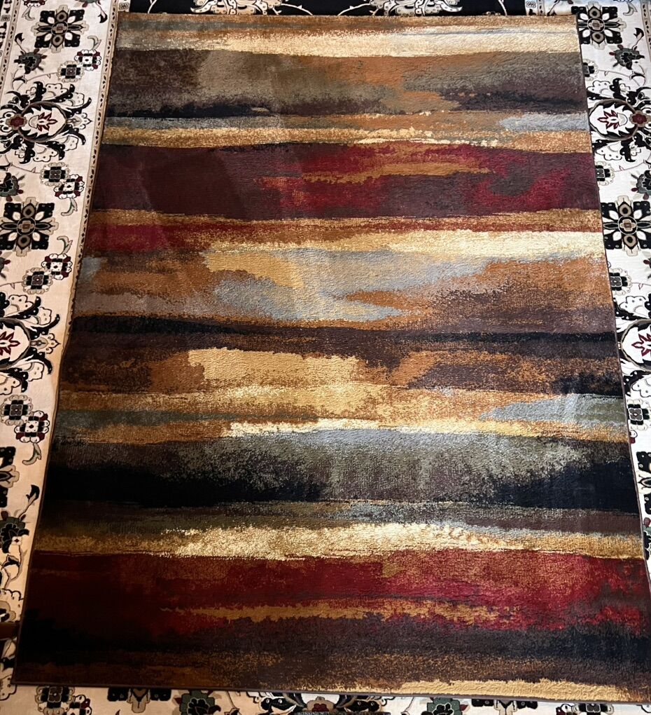 Mettler Abstract comtemporary Area Rug