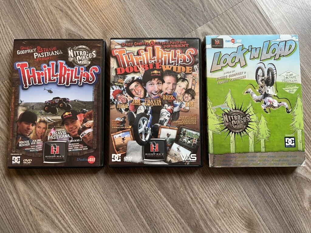 Thrillbillies, Lock N Load Rare DVDs Nitro Circus