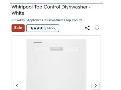 NEW Whirlpool Dishwasher-Still sealed In Box