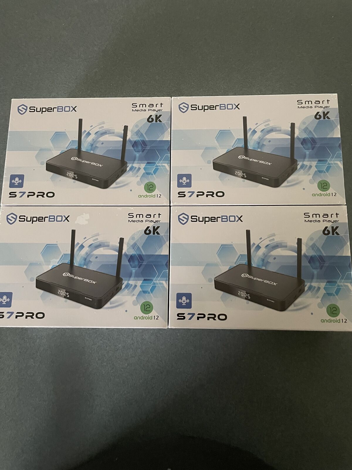 SUPERBOX S7PRO 32GB 6K SMART MEDIA PLAYER