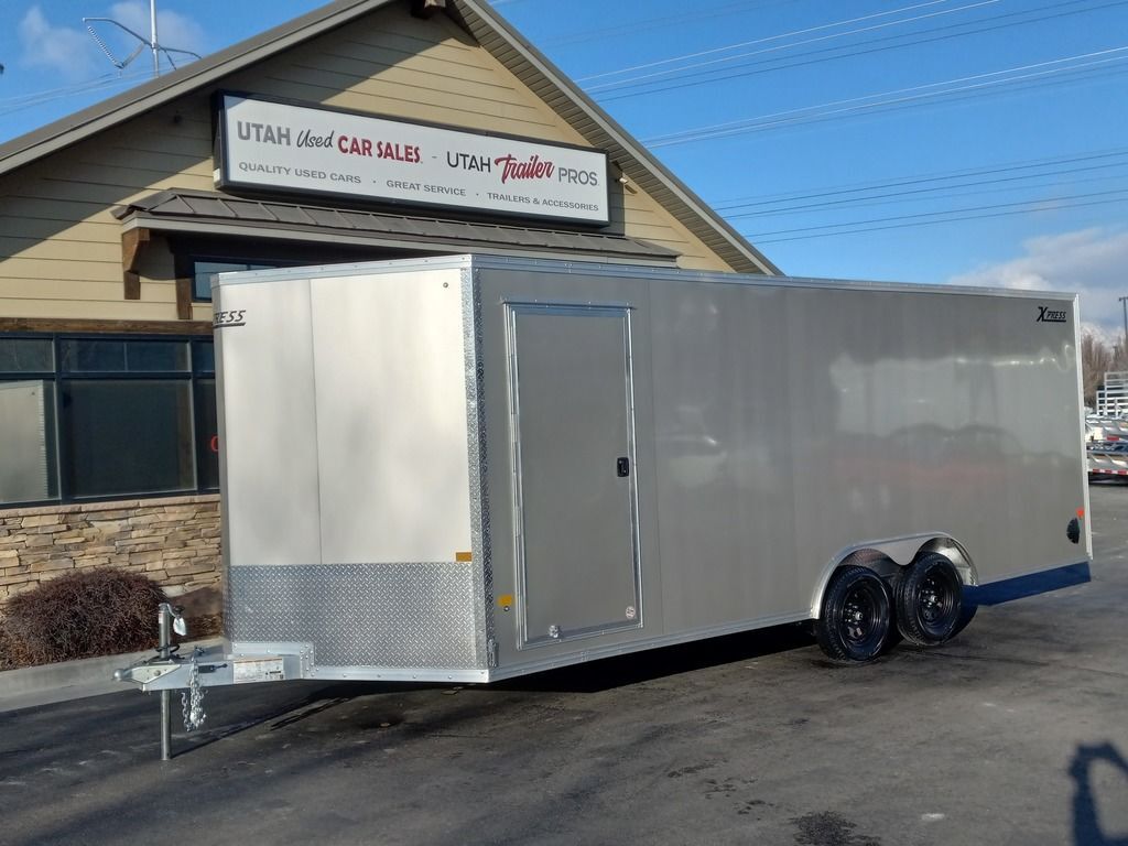 8x20 / 8.5x20 UTV/ATV/Car Hauler Pkg Enclosed Cargo ALL ALUMINUM Trailer Xpress 2026