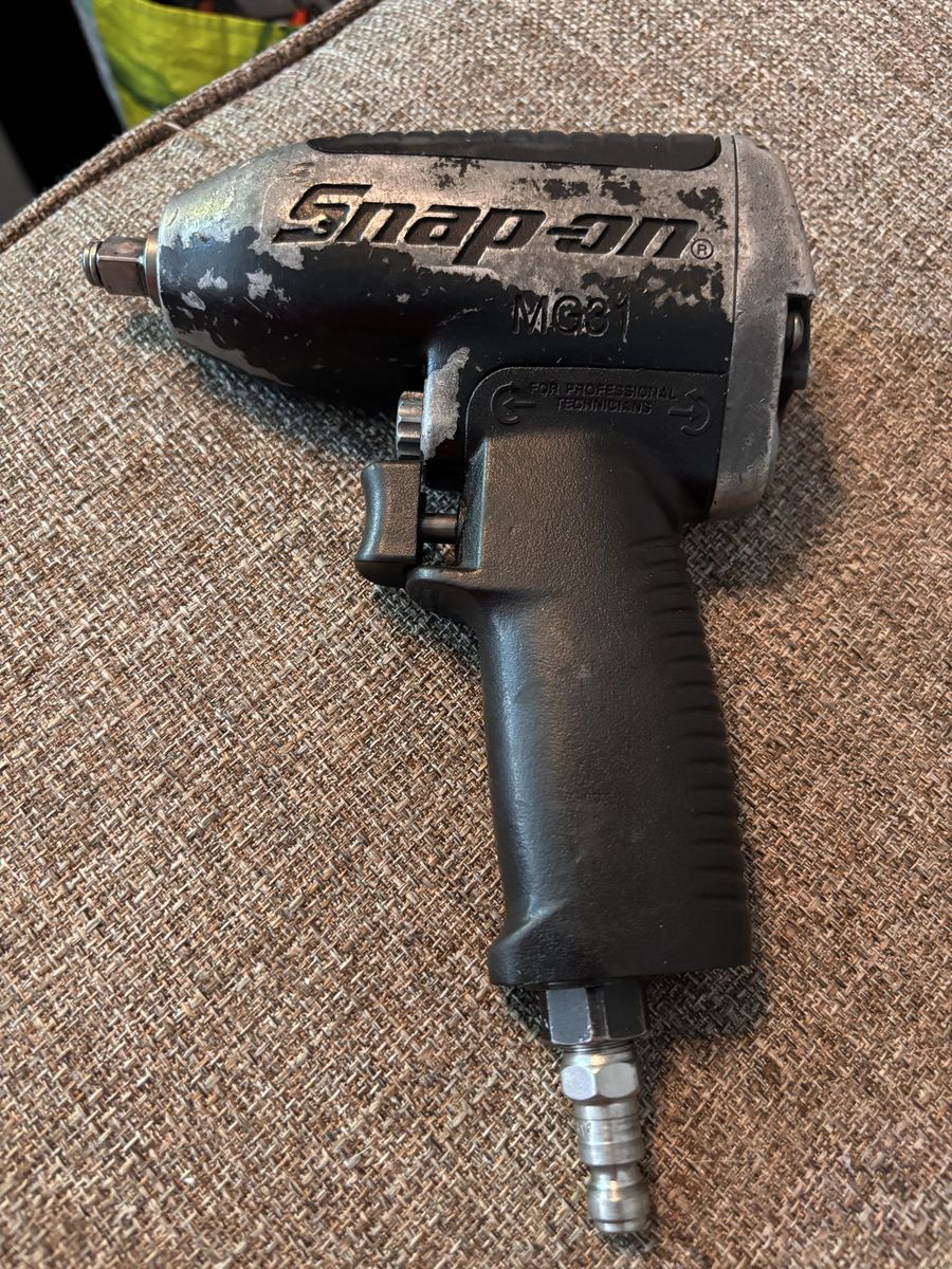 Snap on air wrench mg325 90psig 6.5 bar max