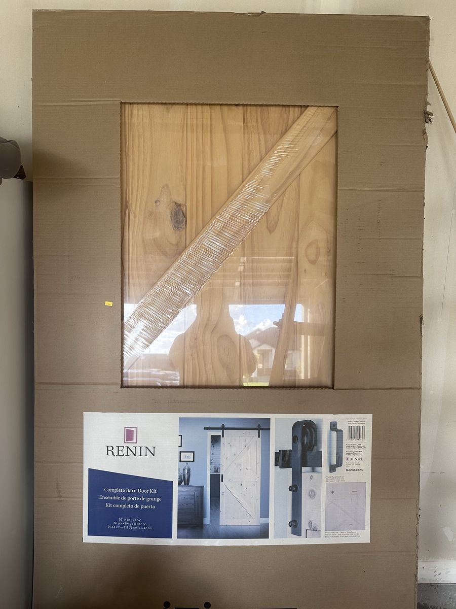 Renin complete barn door kit