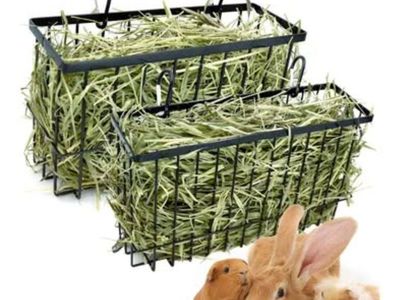 2PCS Rabbit Hay Feeder